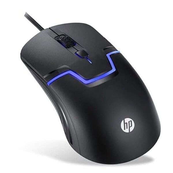 HP M100 USB Wired Gaming Optical Mouse10001600 DPI 3DR60PA Black - LXINDIA.COM