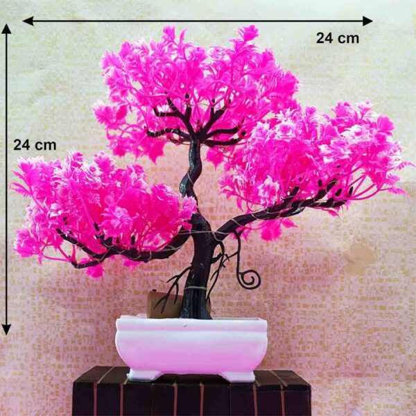 Handybee 24 cm LED Artificial Tree Pink a - LXINDIA.COM