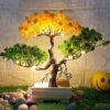 Handybee 24 cm LED Artificial Tree YellowGreen - LXINDIA.COM