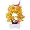 Handybee Artificial Bonsai Plant with LED Lights Yellow a - LXINDIA.COM