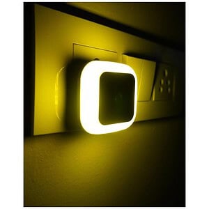 Hoard Sense Automatic Sensor Smart LED Night Lamp Pack Of 1YELLOW - LXINDIA.COM