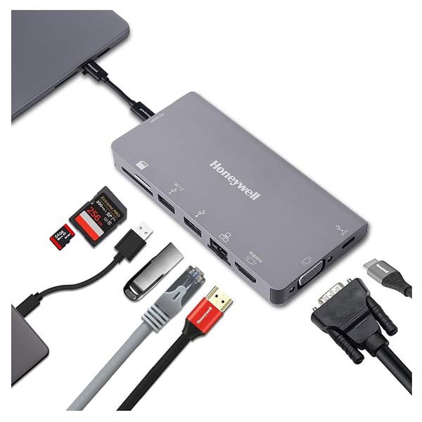 Honeywell 8 in1 Type C Ultra Dock with 4K HDMI - LXINDIA.COM