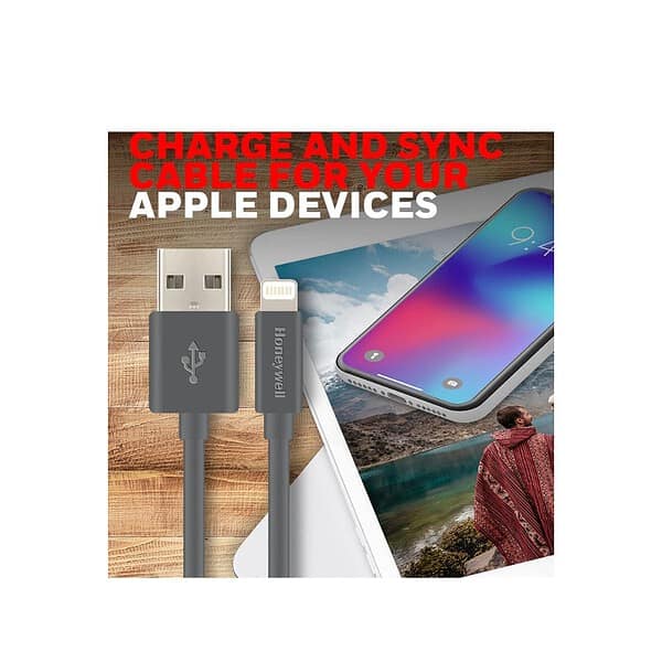 Honeywell USB to Lightning cable 4 min - LXINDIA.COM