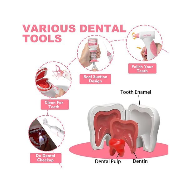 Hydeem Toy Doctor Kit for Toddlers 1 - LXINDIA.COM