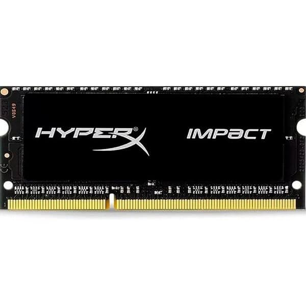 HyperX Impact 8GB 1600MHz DDR3L CL9 SODIMM Laptop Memory Black HX316LS9IB8 - LXINDIA.COM