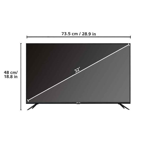 IBELL 80cm 32 inches Frameless Google LED TV GTV32E2 - LXINDIA.COM