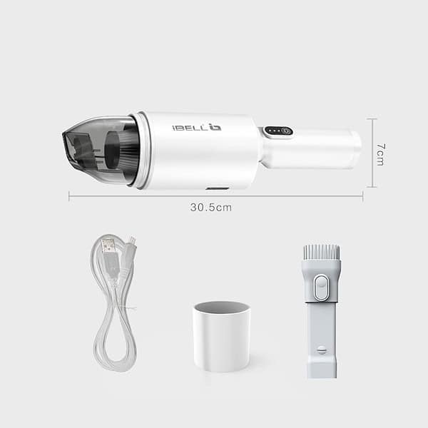 IBELL Airforce Cordless Handheld Vacuum Cleaner White2 - LXINDIA.COM