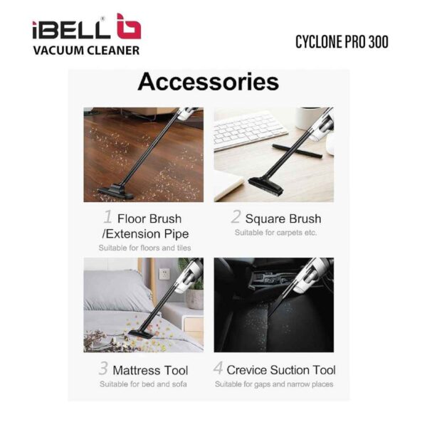 IBELL Cyclone Pro 300 Corded Vacuum Cleaner1 - LXINDIA.COM