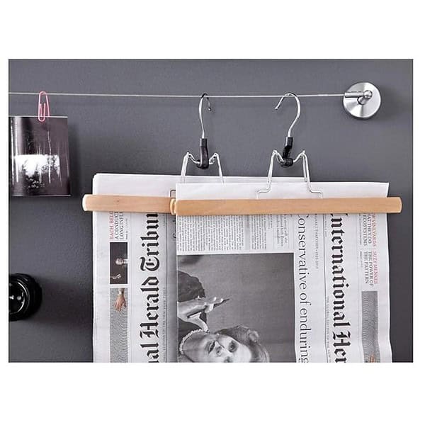 IKEA Trouser Hanger Natural 30X15 cm Pack of 5 2 - LXINDIA.COM