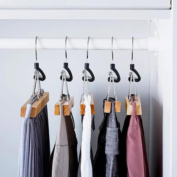 IKEA Trouser Hanger Natural 30X15 cm Pack of 5 3 - LXINDIA.COM