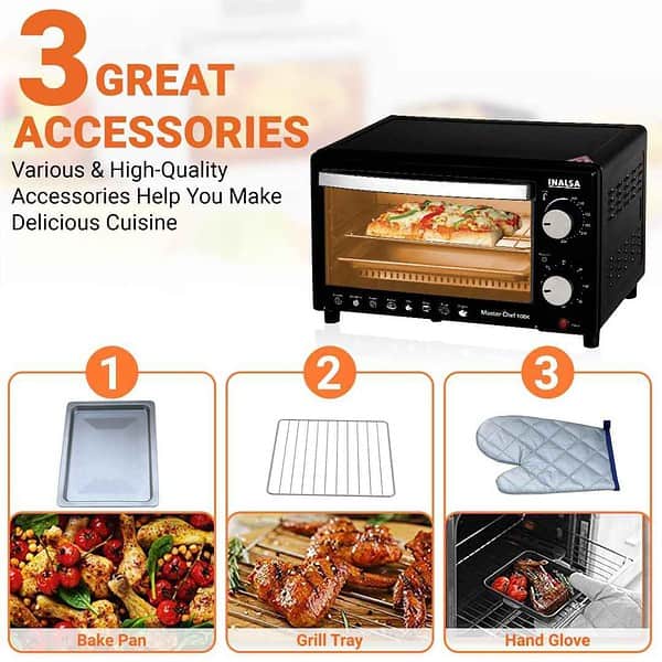 Inalsa Oven MasterChef 10BK OTG 10Liters1 - LXINDIA.COM