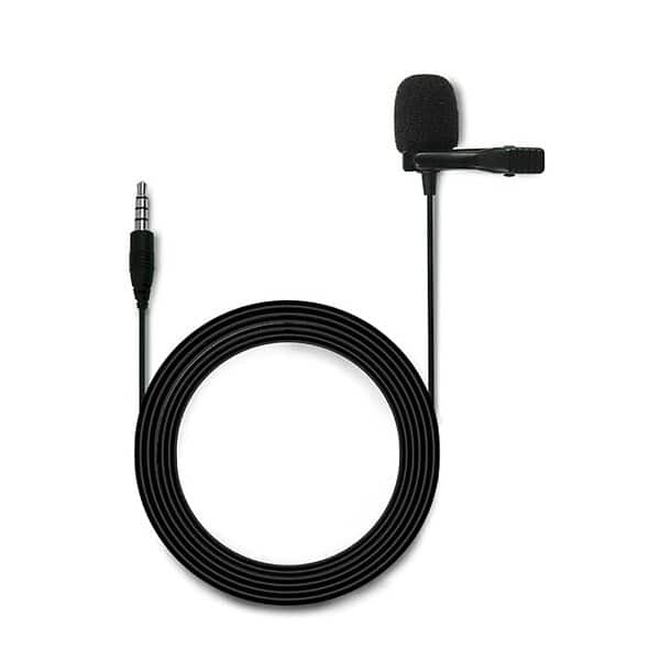 JBL Commercial CSLM10 Auxiliary Omnidirectional Lavalier MicrophoneBlack - LXINDIA.COM