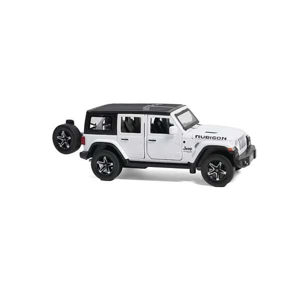 JOY JUNCTION Jeep Rubicon Model Car White - LXINDIA.COM