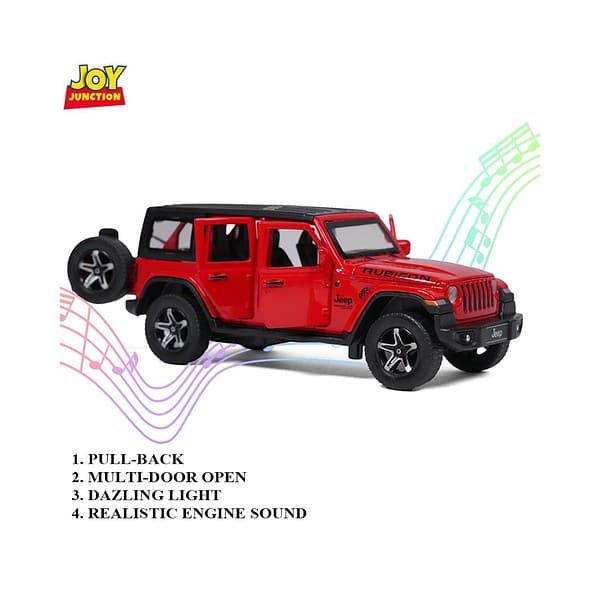 JOY JUNCTION Jeep Rubicon Model CarRED 2 - LXINDIA.COM