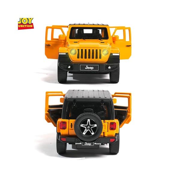 JOY JUNCTION Jeep Rubicon Model CarYELLOW 2 - LXINDIA.COM