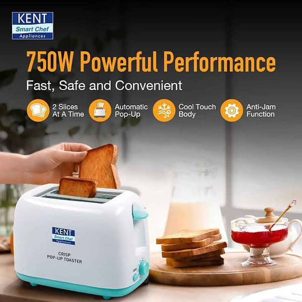 Kent 16105 Crisp Pop Up Toaster 750 Watts1 - LXINDIA.COM