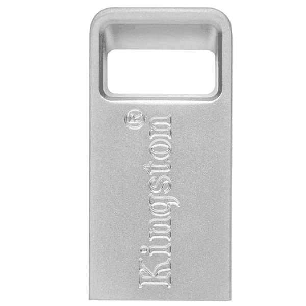 Kingston DataTraveler Micro 64GB USB Flash Drive Metal Design2 - LXINDIA.COM