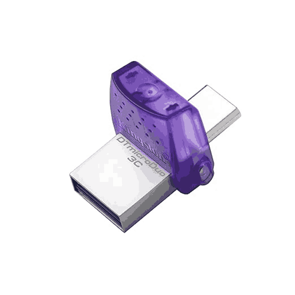 Kingston DataTraveler microDuo 3C 64GB USB C and USB A Flash Drive1 - LXINDIA.COM