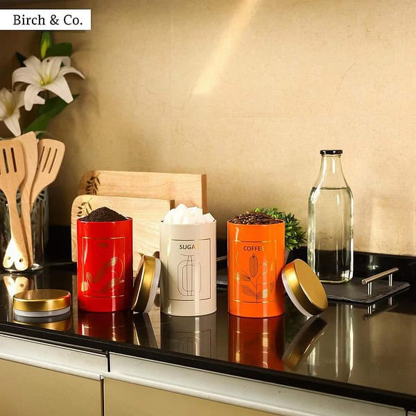 Kitchen Containers Set of 3 A - LXINDIA.COM