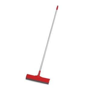 Kleeno Standee Telescopic Floor Wiper Red and Grey - LXINDIA.COM