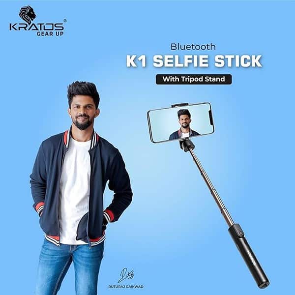 Kratos K1 Selfie Stick with Tripod Stand 2 - LXINDIA.COM