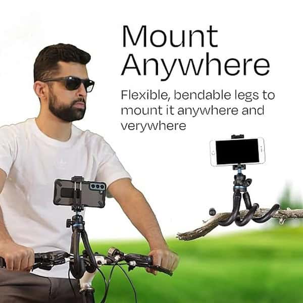 Kreo 33 Cm Gopod gorilla tripod stand for mobile phone and camera 3 - LXINDIA.COM