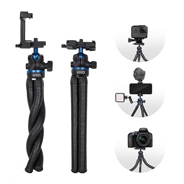 Kreo 33 Cm Gopod gorilla tripod stand for mobile phone and camera - LXINDIA.COM