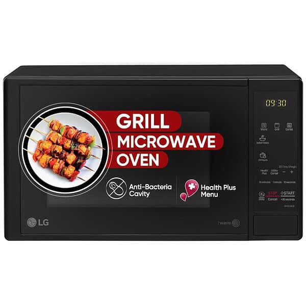 LG 20 L Grill Microwave Oven MH2044DB Black - LXINDIA.COM