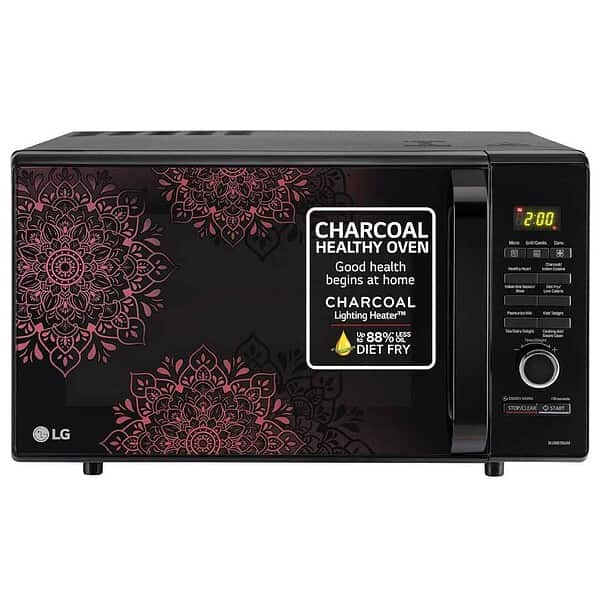 LG 28 L Charcoal Convection Microwave Oven MJ2887BIUM Black - LXINDIA.COM