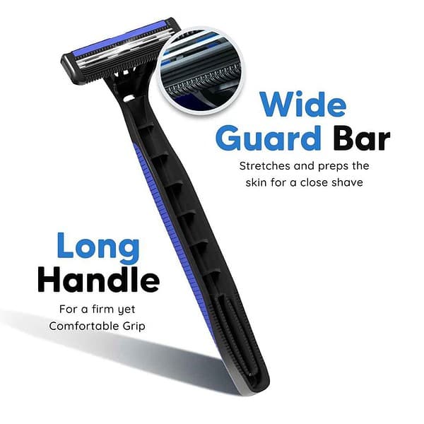 LetsShave Pro 2 Disposable Razor For Men Pack of 101 - LXINDIA.COM