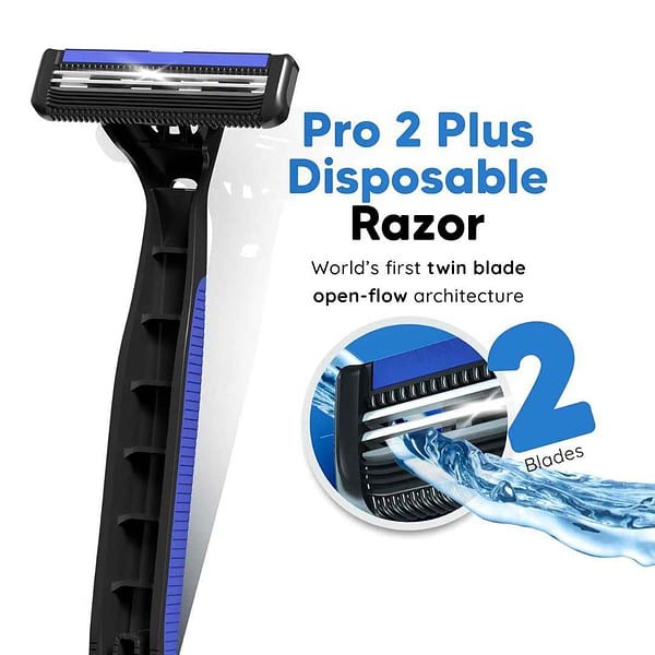 LetsShave Pro 2 Disposable Razor For Men Pack of 102 - LXINDIA.COM