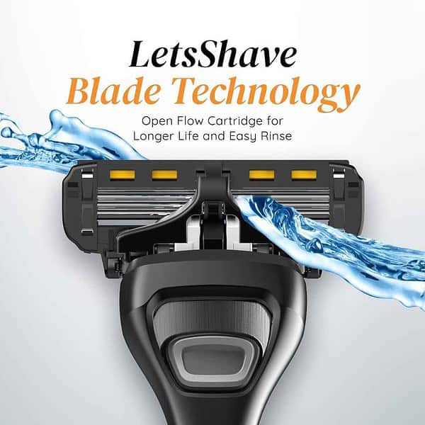 LetsShave Pro 4 Manual Shaving Razor Blades Refills1 - LXINDIA.COM