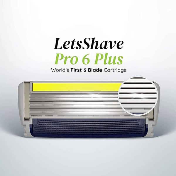 LetsShave Pro 6 Plus Lite Manual Shaving Razor2 - LXINDIA.COM