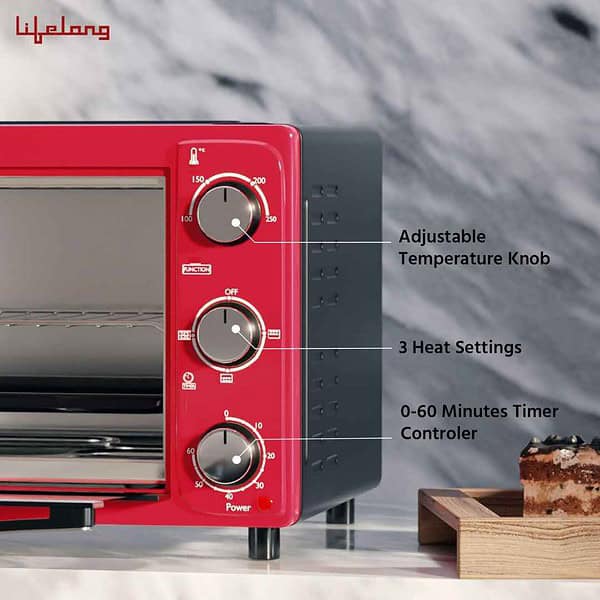 Lifelong 20 Litre Otg Electric Oven 1300W Llot20A1 - LXINDIA.COM