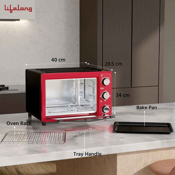 Lifelong 20 Litre Otg Electric Oven 1300W Llot20A2 - LXINDIA.COM