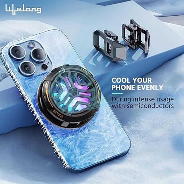 Lifelong Phone Cooler for Gaming Powerful Semiconductor Technology 3 - LXINDIA.COM