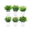 Litleo Artificial Plants Mini Fake Potted Plants Pack of 20 5 min - LXINDIA.COM