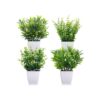 Litleo Artificial Plants Mini Fake Potted Plants Set of 4 4 min - LXINDIA.COM