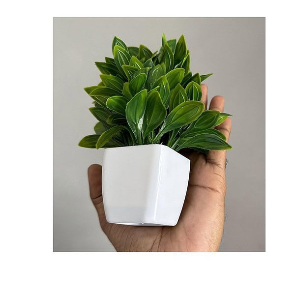 Litleo Artificial Plants Mini Fake Potted Plants Set of 4 6 - LXINDIA.COM