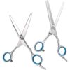 MAYCREATE Stainless Steel Hair Cutting Thinning Scissors - LXINDIA.COM