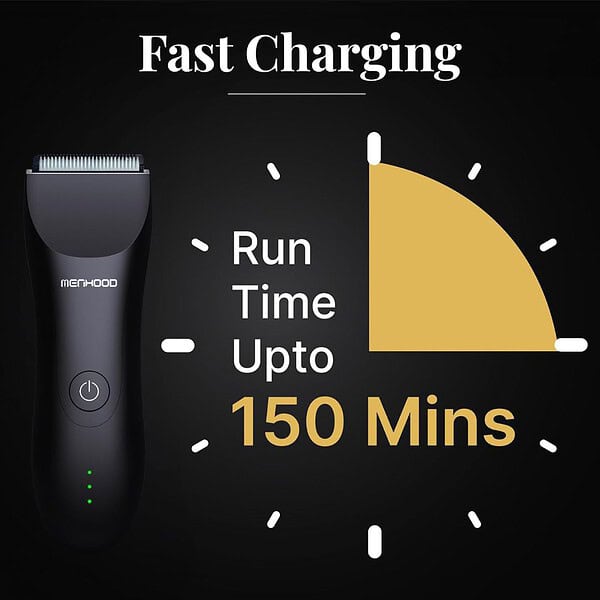 MENHOOD Battery Powered WaterProof Trimmer 1.01 - LXINDIA.COM