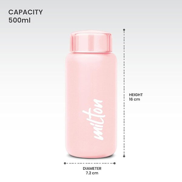 MILTON Aqua 500 Stainless Steel Pink - LXINDIA.COM