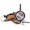 MILTON Pro Cook Kitchen Jewel Cookware Set of 3 Peach - LXINDIA.COM