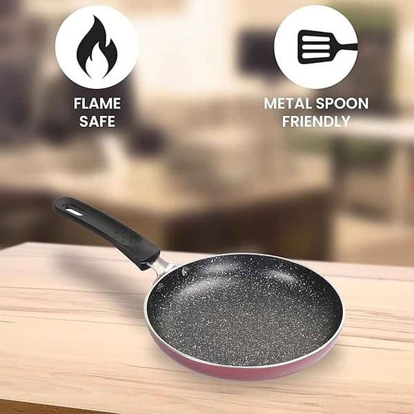 MILTON Pro cook Granito Non Induction Fry Pan 14cm1 - LXINDIA.COM