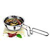 MILTON Pro cook Triply Stainless Steel 12cm Tadka Pan - LXINDIA.COM