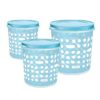 MILTON Storex Plastic Storage Jars and Containers Set of 3 Blue - LXINDIA.COM