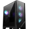 MSI MAG Forge 320R Airflow Mid Tower PC Case Black min - LXINDIA.COM