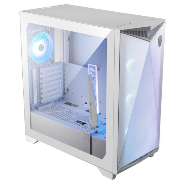 MSI MPG GUNGNIR 300R Airflow White Mid Tower Gaming PC Case 2 min - LXINDIA.COM