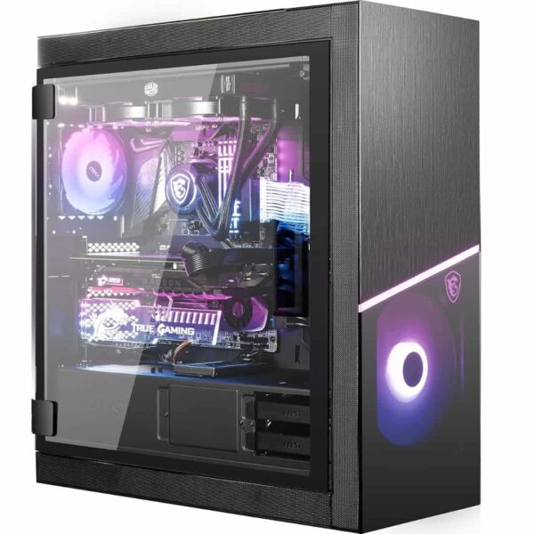 MSI MPG SEKIRA 500X Mid Tower Gaming Cabinet E ATX ATX mATX Mini ITX 1 min - LXINDIA.COM