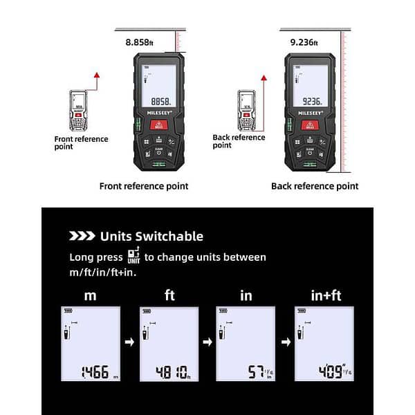 MiLESEEY 328 Feet Laser Measurement Tool2 - LXINDIA.COM